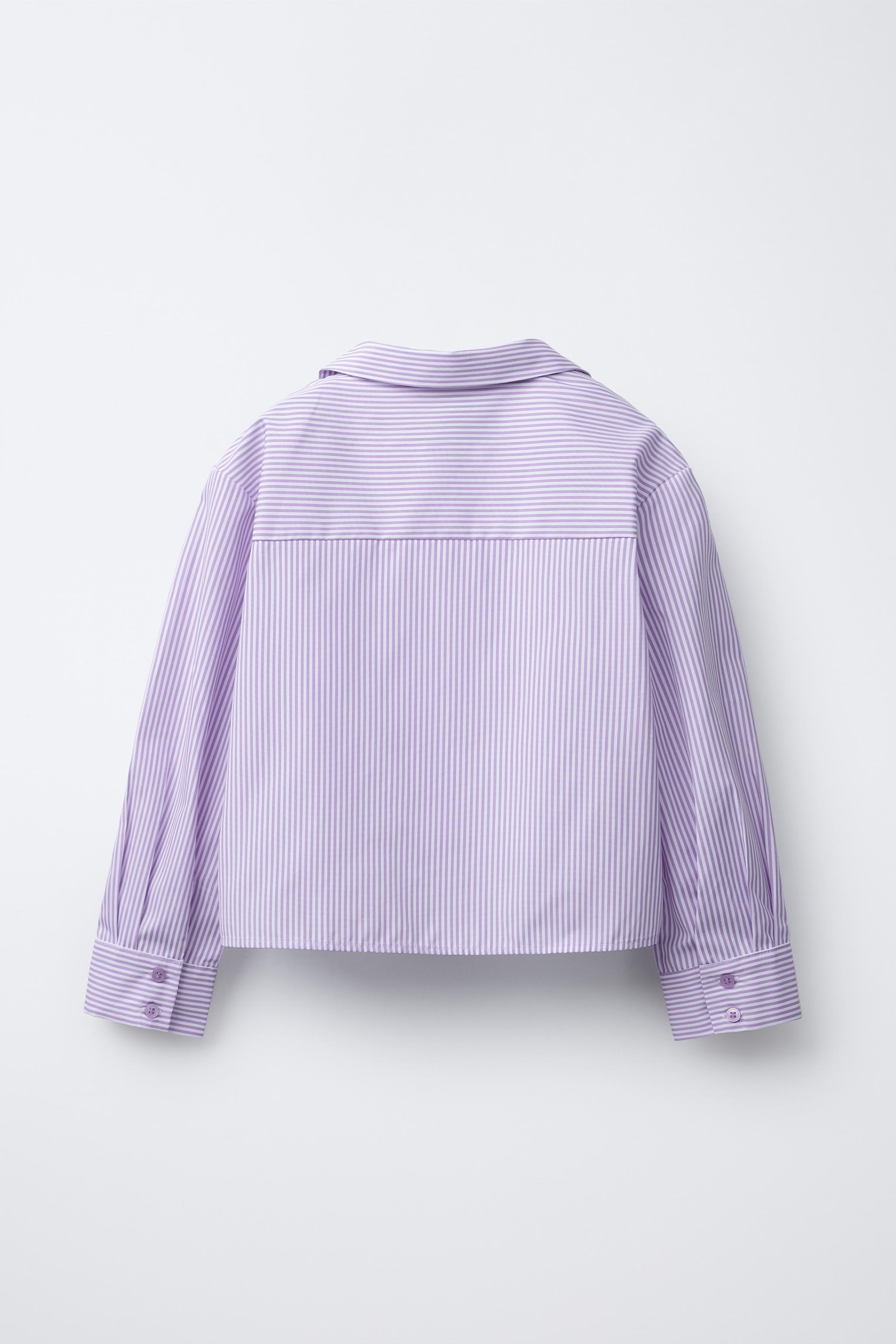 STRIPED POPLIN SHIRT AND RIBBED T-SHIRT PACK CHAMPION ® X ZARA
